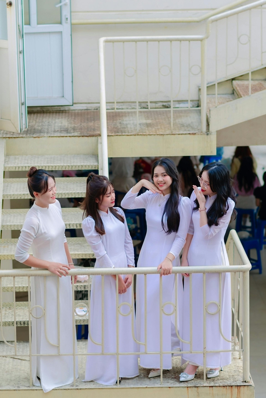 Áo dài, tốt nghiệp, kỷ yếu, học sinh, student, school, con gái, girl, Việt Nam - HONG SON 1