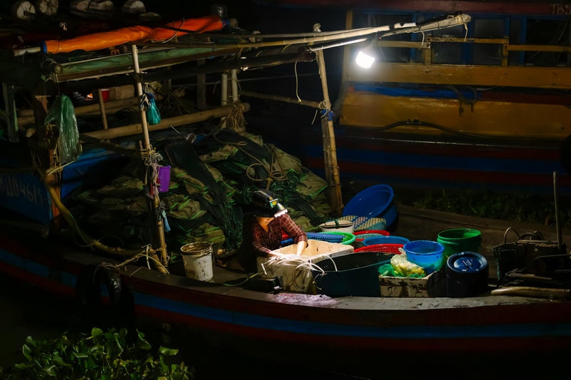 Ngư dân, làng cá, bán cá, fishermen, fishing village, selling fish- HONG SON 2