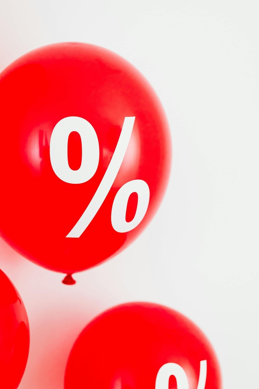 Bóng bóng, giảm giá, sale, khuyến mãi, balloon, promotions, discounts- Karola G 1