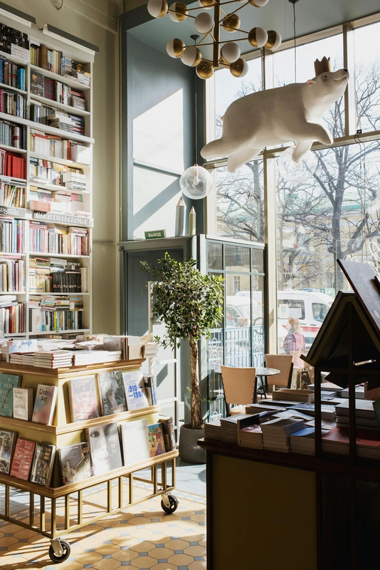 Nhà sách, sách vở, không gian, trang trí, bookstore, books, space, decoration - Ksenia Chernaya 4