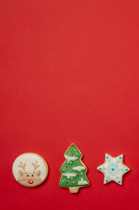 Bánh ngọt, kẹo, giáng sinh, cây thông, ông già, candy, pine tree, cakes, noel, christmas- Laura James 1
