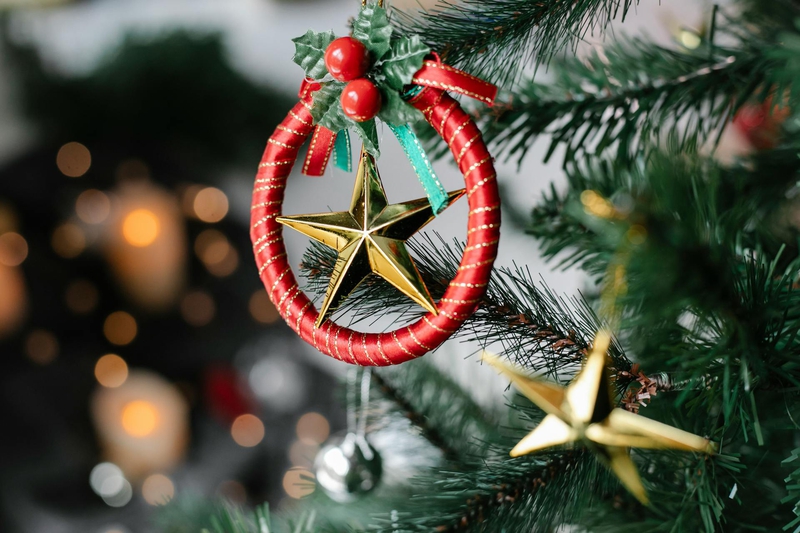 Giáng sinh, trang trí, cây thông, pine tree, decor, noel, christmas- Laura James 11