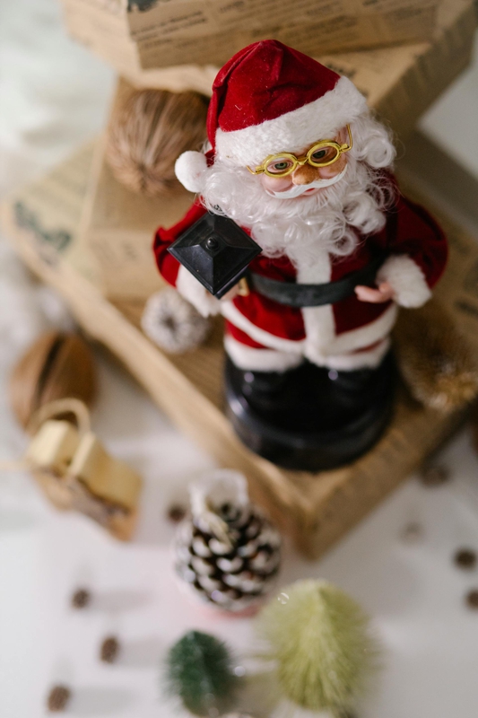 Ông già noel, giáng sinh, cây thông, pine tree, noel, christmas- Laura James 4