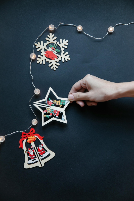 Giáng sinh, trang trí, trái châu, decor, noel, christmas- Laura James 3