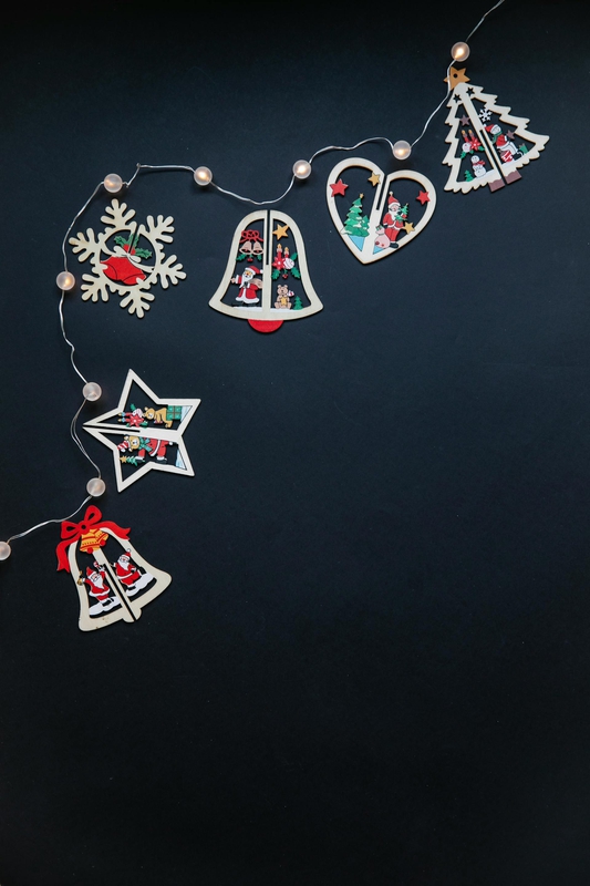 Giáng sinh, trang trí, trái châu, decor, noel, christmas- Laura James 2
