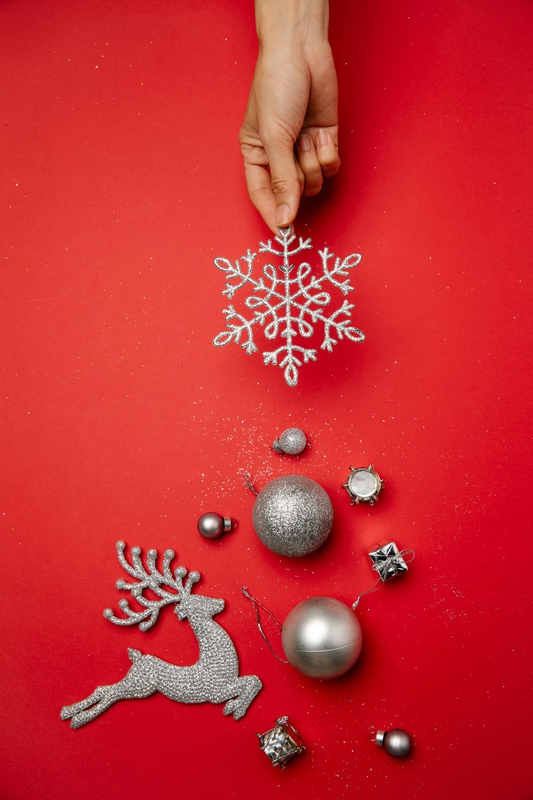 Giáng sinh, trang trí, trái châu, decor, noel, christmas- Laura James 1