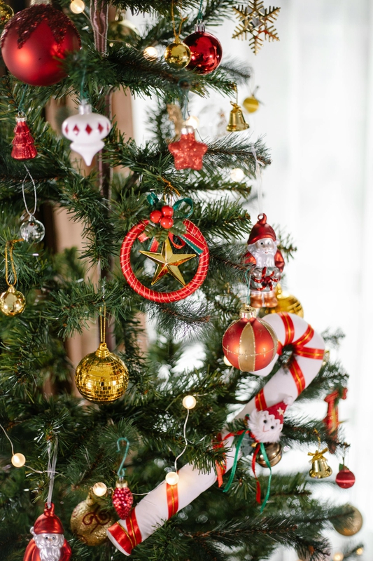 Giáng sinh, trang trí, cây thông, pine tree, decor, noel, christmas- Laura James 32