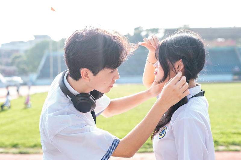 Tốt nghiệp, kỷ yếu, học sinh, student, school, cặp đôi, couple, bạn bè, Việt Nam - M1nh Art