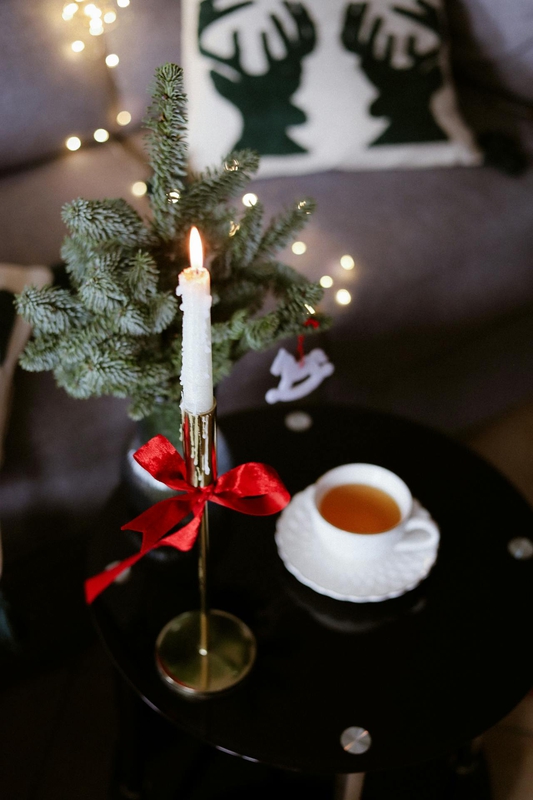 Giáng sinh, nến, trái châu, ấm áp, không khí giáng sinh, christmas, candles, balls, warm, christmas atmosphere -  Nati