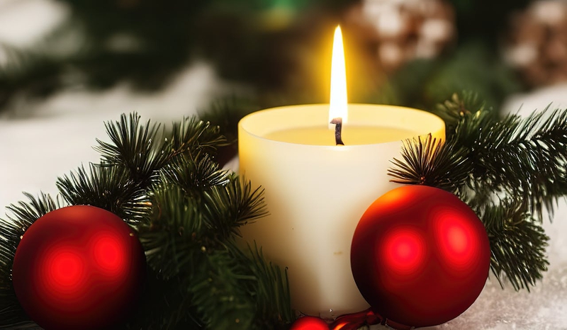 Giáng sinh, nến, trái châu, ấm áp, không khí giáng sinh, christmas, candles, balls, warm, christmas atmosphere - Ronaldo R&K