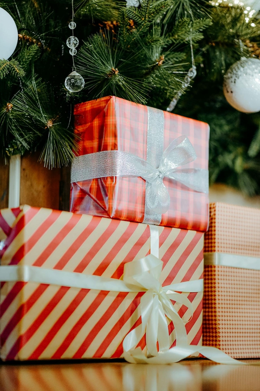Hộp quà, quà giáng sinh, trang trí, nơ, gift box, Christmas gift, decor, bow - Nguyễn Tiến Thịnh