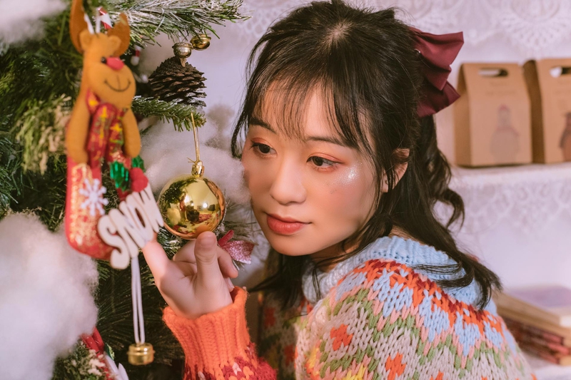 Giáng sinh, con gái, girl, studio, người mẫu, xmas, noel, christmas, merry christmas - Đan Thy Nguyễn Mai 50