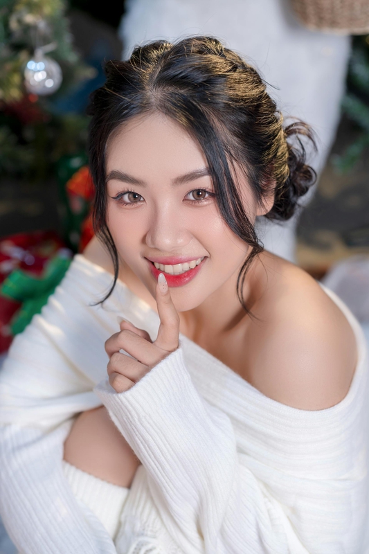Giáng sinh, con gái, girl, studio, người mẫu, xmas, noel, christmas, merry christmas - Đan Thy Nguyễn Mai 7