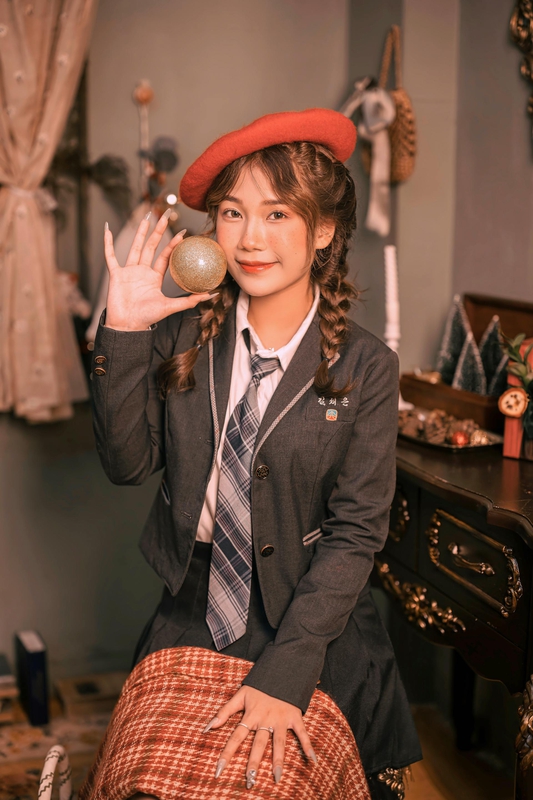 Giáng sinh, con gái, girl, studio, người mẫu, xmas, noel, christmas, merry christmas - Đan Thy Nguyễn Mai 15