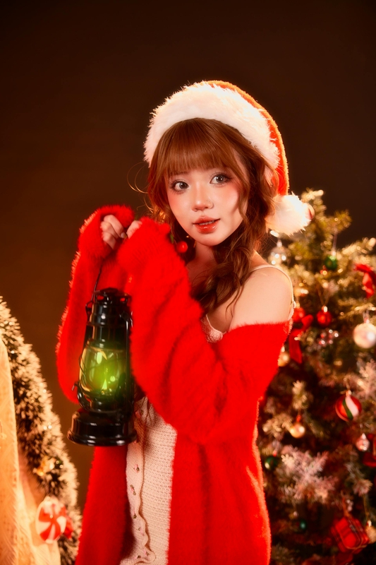 Giáng sinh, con gái, girl, studio, người mẫu, xmas, noel, christmas, merry christmas - Đan Thy Nguyễn Mai 47