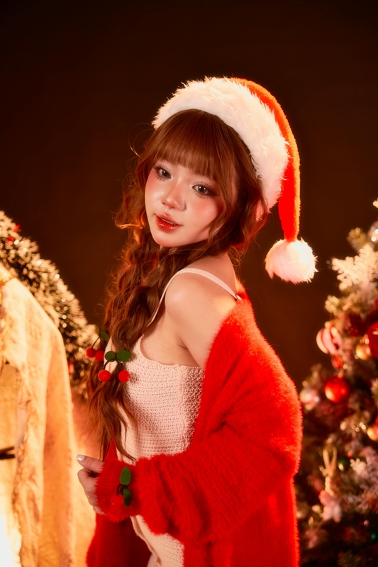 Giáng sinh, con gái, girl, studio, người mẫu, xmas, noel, christmas, merry christmas - Đan Thy Nguyễn Mai 41