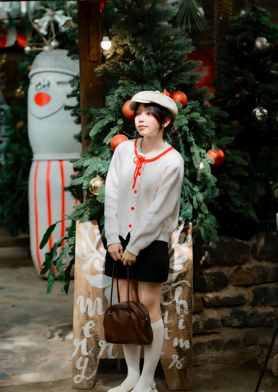 Giáng sinh, con gái, girl, studio, người mẫu, xmas, noel, christmas, merry christmas - Nguyễn Tiến Thịnh 5