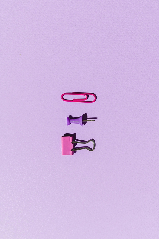 Ghim, kẹp giấy, paperclip, pin, đồ dùng học tập, trường, school supplies, school-SHVETS production 1