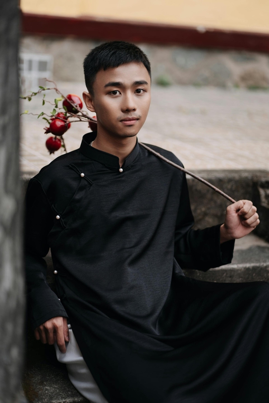 Áo dài, Tết, xuân, con trai, boy, men, man, trang phục truyền thống, Việt Nam - Huy Nguyễn 7