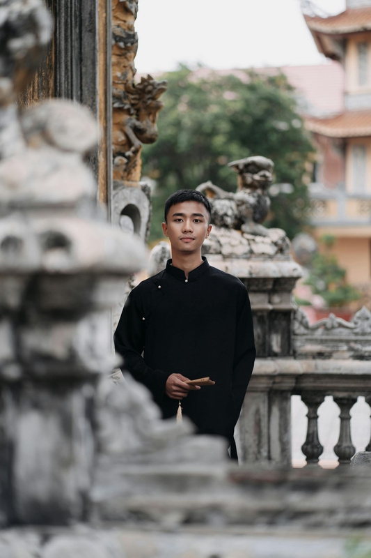 Áo dài, Tết, xuân, con trai, boy, men, man, trang phục truyền thống, Việt Nam - Huy Nguyễn 5