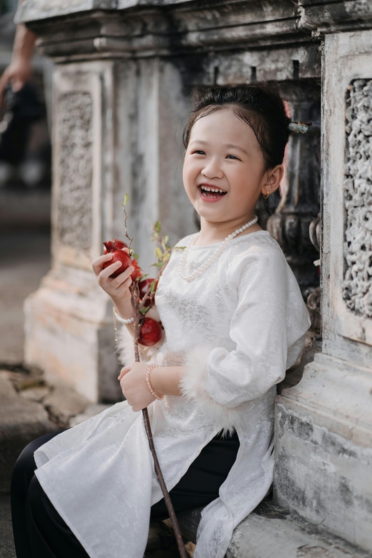 Áo dài, Tết, xuân, em bé, trẻ em, kids, kid, trang phục truyền thống, Việt Nam - Huy Nguyễn 1