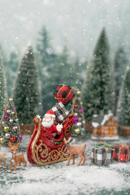 Giáng sinh, ông già noel, mô hình giáng sinh, trang trí, dễ thương, tuyết, christmas, santa Claus, christmas pattern, decoration, cute, snow - Skyler Ewing