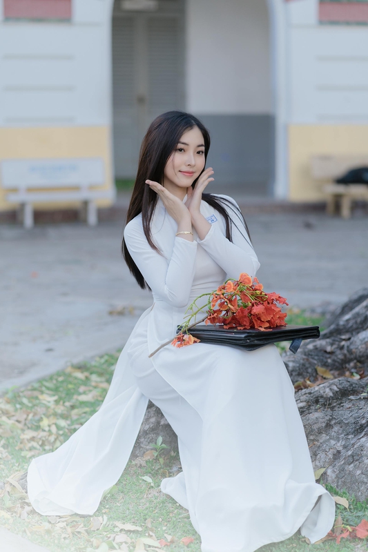 Áo dài, tốt nghiệp, học sinh, student, school, thiếu nữ, con gái, girl, Việt Nam - Tuấn Kiệt Jr 15