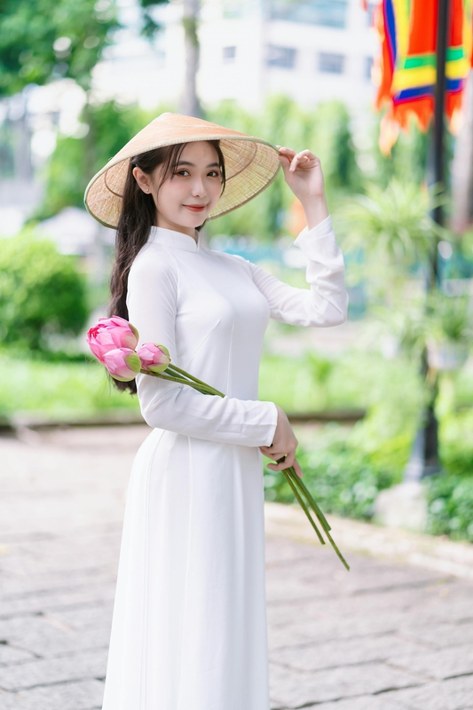 Áo dài, tốt nghiệp, học sinh, student, school, thiếu nữ, con gái, girl, Việt Nam - Tuấn Kiệt Jr