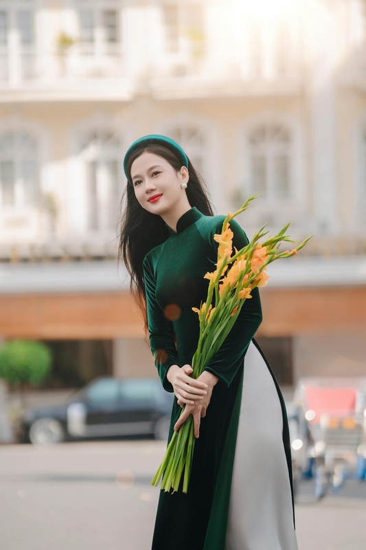 Áo dài, tết, xuân, trang phục truyền thống, thiếu nữ, con gái, girl, Việt Nam - Tuấn Kiệt Jr 2