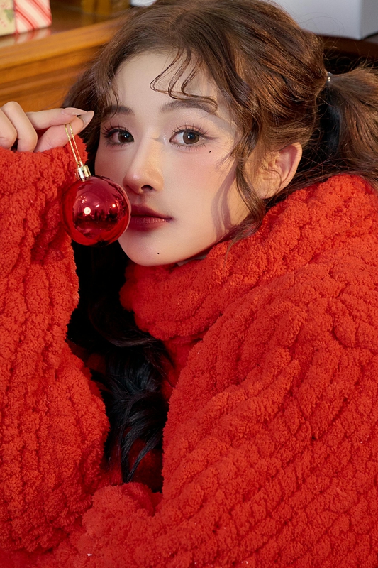 Giáng sinh, con gái, girl, studio, người mẫu, xmas, noel, christmas, merry christmas - Thư Tiêu 5