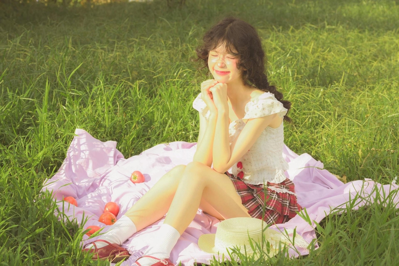 Dã ngoại, picnic, con gái, người mẫu, model, girl, Việt Nam - Thư Tiêu 11