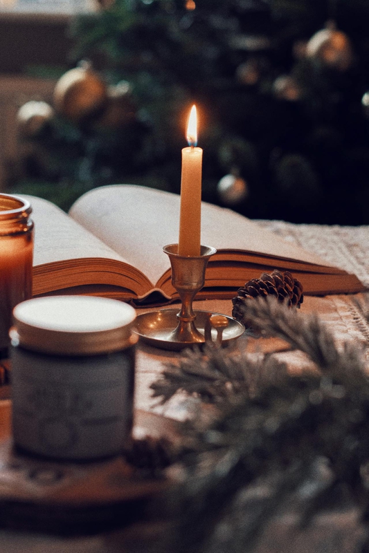 Giáng sinh, nến, trái châu, ấm áp, không khí giáng sinh, christmas, candles, balls, warm, christmas atmosphere - Valeriia Harbuz