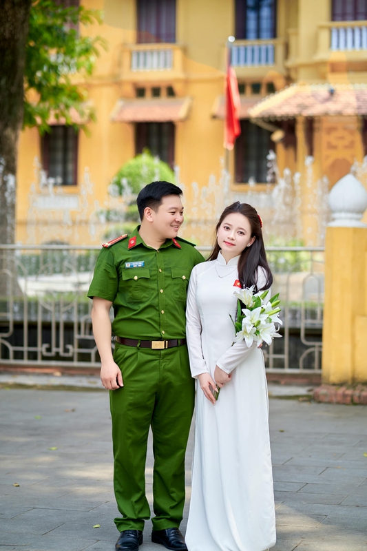 Áo dài, con gái, girl, thiếu nữa, công an, police, cặp đôi, couple, tình yêu, love, lover - Toàn Văn 3