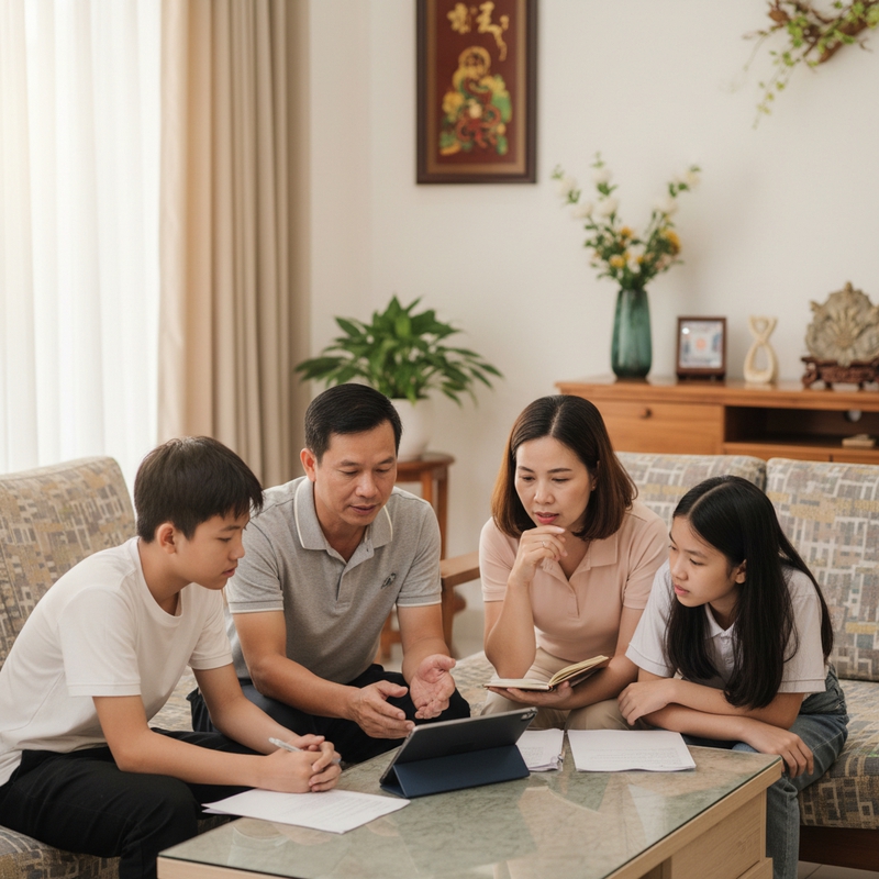 Cùng nhau tìm giải pháp thay vì chỉ trích trong gia đình . Với đặc...