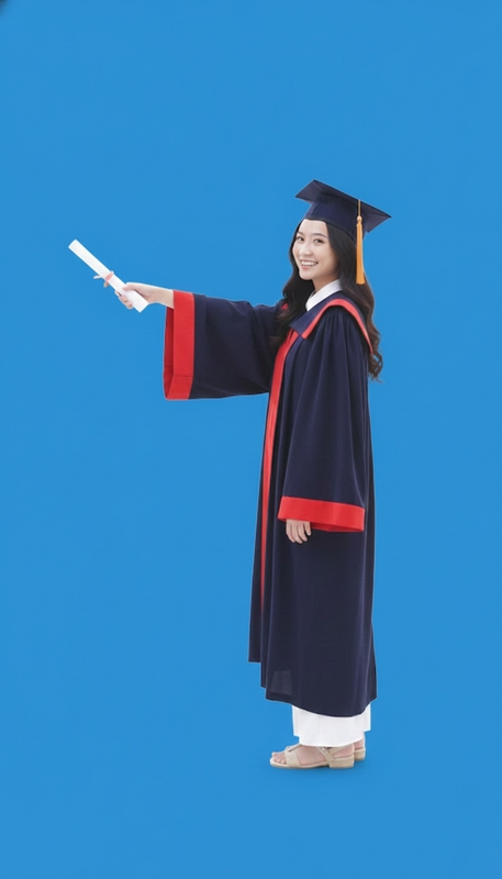 Cô gái, tốt nghiệp, phụ nữ, vui vẻ, cuộn giấy, cử nhân, trang phục cử nhân, girl, graduating, woman, cheerful, scroll, bachelor's degree holder, graduation attire