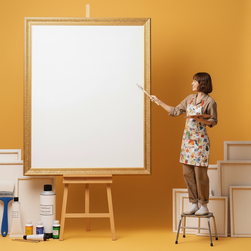 Cô gái, quảng cáo, phụ nữ, khung tranh, girl, advertising, woman, picture frame