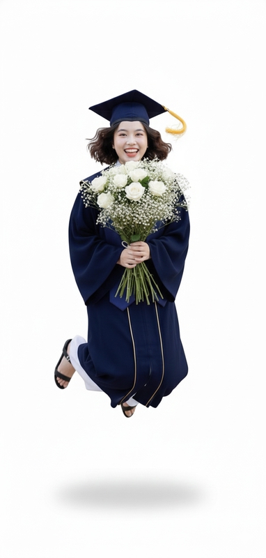 Cô gái, tốt nghiệp, phụ nữ, vui vẻ, bó hoa, cử nhân, trang phục cử nhân, girl, graduating, woman, cheerful, bouquet, bachelor's degree holder, graduation attire
