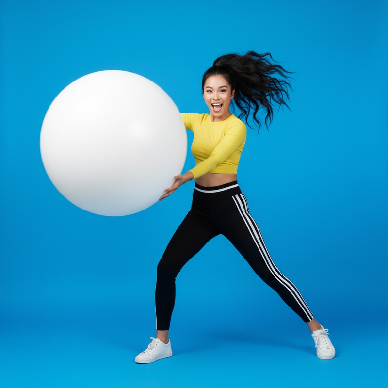 Cô gái, quảng cáo, phụ nữ, quả bóng, girl, advertising, woman, ball