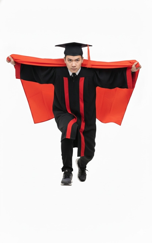 Chàng trai, tốt nghiệp, cờ, đàn ông, vui vẻ, cử nhân, trang phục cử nhân, young man, flag graduation, man, happy, graduate, graduation attire 2