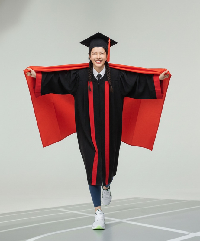 Cô gái, tốt nghiệp, phụ nữ, vui vẻ, cử nhân, cờ, trang phục cử nhân, girl, flag, graduating, woman, cheerful, bachelor's degree holder, graduation attire