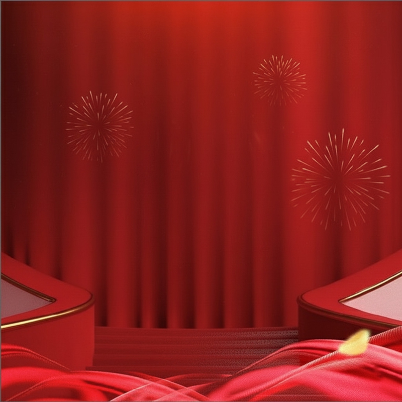 Nền đỏ, vải, tết, red background, fabric, braiding 1
