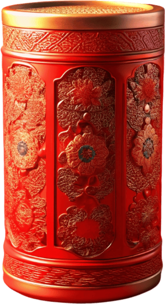 Hộp trà, tea box, red box, tea, cup 1