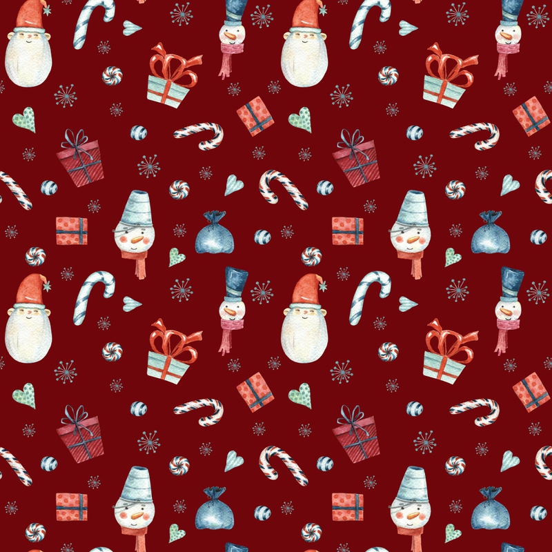 Nền đỏ, giáng sinh, noel, họa tiết, đồ họa, người tuyết, kẹo, quà, snowflake, christmas pattern, red background, christmas, noel, pattern, graphic, snowman, candy, gift - 777_design