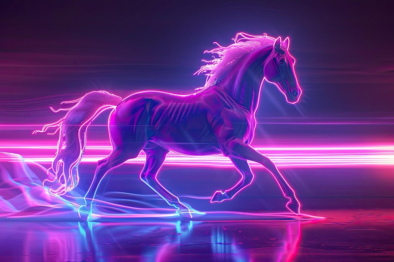 Ngựa, ánh sáng, nước, horse, light, water 2