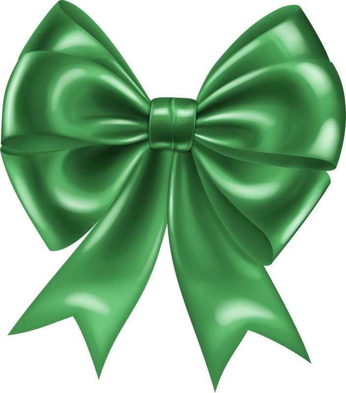 Nơ, ruy băng, ribbon, bow, nơ màu xanh lá, xanh lá, green 1