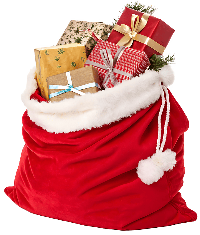 Túi, túi ông già noel, giáng sinh, quà tặng, quà, gift, christmas gift bag, christmas, xmas, bag 2