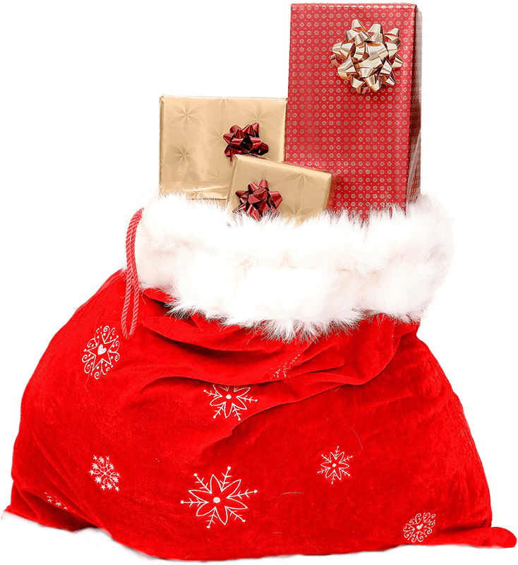 Túi, túi ông già noel, giáng sinh, quà tặng, quà, gift, christmas gift bag, christmas, xmas, bag 1