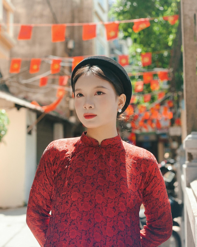 Cô gái, nữ, áo dài, tết, girl, women, ao dai, Tet- Dang Hong 14