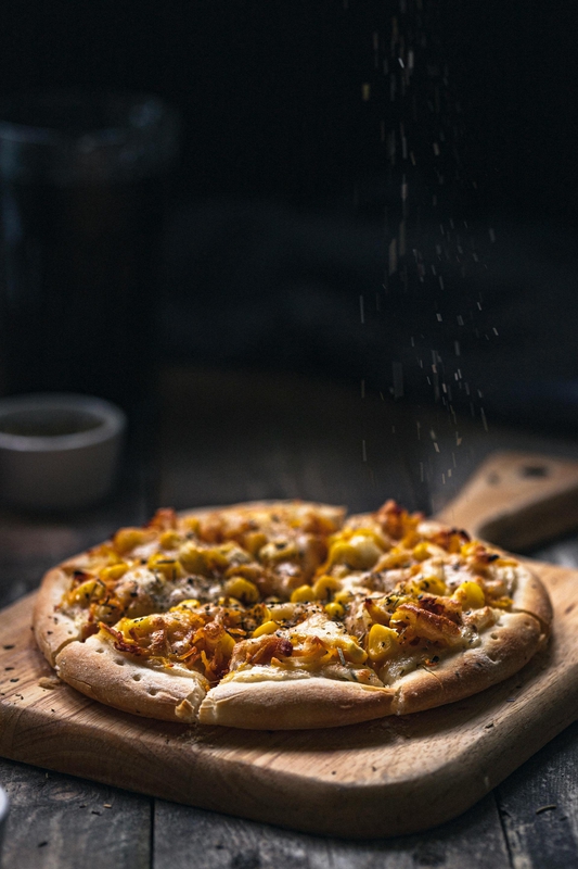 Pizza, ăn vặt, thức ăn nhanh, snacks, fast food- Yuan Cao 1
