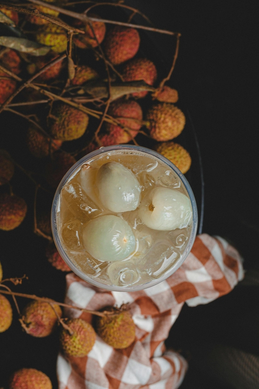 Trà vải, nước ngọt, trà, nước, giải khát, lychee tea, soft drink, tea, water, refreshment- Yuan Cao 2